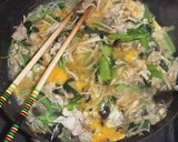 小松菜とたっぷりキノコの卵とじ♪作り方4写真