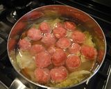 肉だんごとキャベツのスープ煮♪作り方6写真