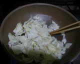 簡単キャベツと食べるラー油炒め作り方2写真