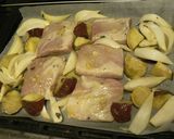 豚肉と野菜のレモンハーブ焼き作り方5写真