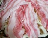 タジン鍋で！モヤシと豚のヘルシー蒸し作り方1写真