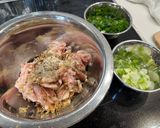 炊飯器⌘豚バラネギ塩チャーハン作り方2写真