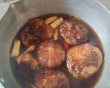 肉厚どんこの含め煮（ご馳走仕立て）作り方4写真