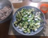 茄子と豚肉と青紫蘇の冷しゃぶを梅ポン酢で作り方30写真