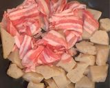 ﾃﾞﾄｯｸｽ⭐︎豚こんにゃく大根〜どて煮風作り方4写真