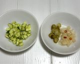 サラダ豆腐でイタリアン冷奴作り方3写真