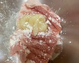アスパラとしめじバター焼き（お肉も）作り方2写真