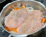 圧力鍋で♡我が家のサラダチキン作り方5写真