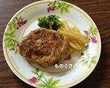 かりんとう入れて、ハンバーグ作り方9写真