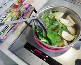 小かぶのかき玉汁作り方2写真