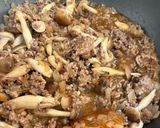 和風ハンバーグ風丼ぶり作り方5写真