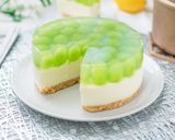 シャインマスカットのレアチーズケーキ作り方14写真
