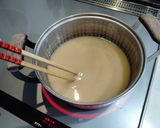 オクラ入り豆乳お味噌汁作り方3写真