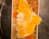 レンジシーフードレモン和風オムライス弁当作り方12写真