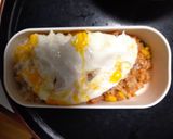 レンジ簡単梅オーロラソースオムライス弁当作り方12写真