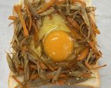 朝ごはんにぴったり！きんぴらトースト作り方3写真