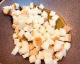 賞味期限寸前食パンでスナック感覚クルトン作り方3写真