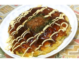はんぺんと山芋のふんわりお好み焼き★動画作り方28写真