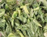里芋とケールと春菊のミルクスープ作り方1写真