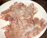安くてうまい厚切り豚ロースのにんにく醤油ステーキ作り方1写真