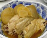 大根と手羽先の煮物作り方18写真