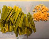 ニラともやしのあんかけかた焼きそば作り方1写真