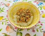 【親子で食べる幼児食】 鯖そぼろ丼作り方5写真
