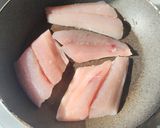 鰆と鮎魚醤の和風炒飯作り方2写真