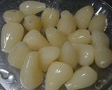 お洒落で簡単♪らっきょうの赤ワイン漬け作り方1写真