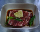 焼き豚　（レンジ6分で焦がし知らず)作り方1写真