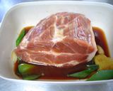 焼き豚　（レンジ6分で焦がし知らず)作り方2写真