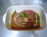焼き豚　（レンジ6分で焦がし知らず)作り方3写真