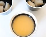 シンプルに【帆立の茶碗蒸し(柚子あん)】作り方3写真