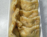 油揚げに梅挽き肉を詰めてみました☆作り方5写真