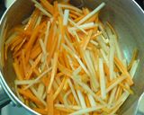 春の味覚★ウドと人参のきんぴら作り方2写真