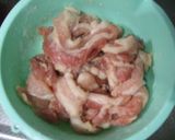 超手抜き焼肉タレで★厚揚げ豚バラの炒め煮作り方1写真