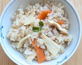 5月病対策　やる気アップのたけのこご飯作り方9写真