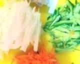 ♡水菜の胡麻キムチ和え♡作り方1写真