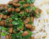 納豆とイタリアンパセリの冷製パスタ作り方18写真