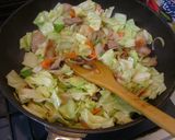 春野菜いっぱい♪焼きうどん作り方4写真