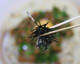 納豆とイタリアンパセリの冷製パスタ作り方21写真