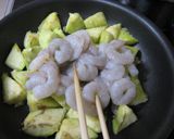 えびと茄子のケチャップ炒め♪作り方6写真