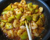 えびと茄子のケチャップ炒め♪作り方8写真