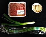 男飯!!豚ミンチとニンニクの芽炒め作り方1写真
