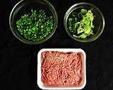 男飯!!豚ミンチとニンニクの芽炒め作り方2写真