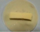 ★餃子の皮でチーズ巻き★作り方3写真