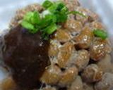 甘酸っぱい☆梅ハニーの納豆ご飯作り方3写真
