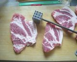 炒めパン粉で『揚げないトンカツ』作り方5写真