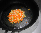 さばの水煮と野菜のトマトソースパスタ作り方2写真