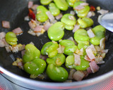そら豆とパン粉のサクサク炒め作り方3写真
